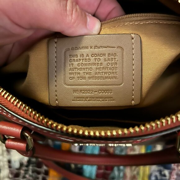 Coach x Tom Wesselmann Rowan Satchel - Picture 3 of 3